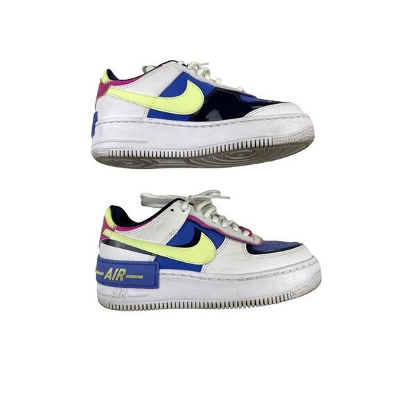 Nike - Air Force 1 Shadow Sneakers in Sapphire - Picture 2 of 4